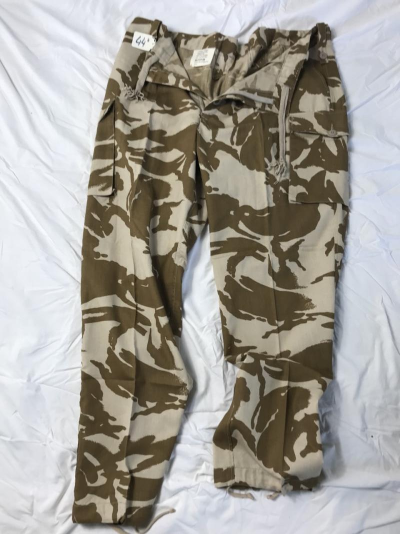 British Windproof Combat Trousers Desert DPM Genuine Issue