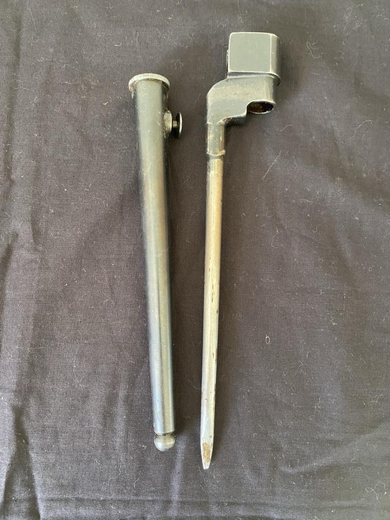 BRITISH NO.4 BAYONET & SCABBARD