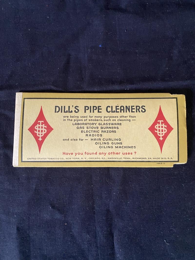 WW2 U.S. DILL'S PIPE CLEANERS