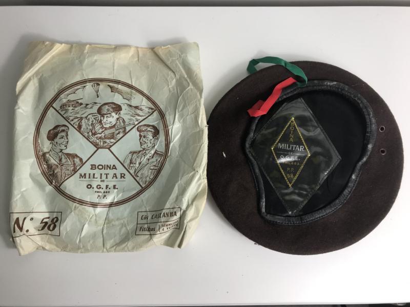 FRENCH SPECIAL FORCE BERET IN ORIGINAL PACKAGING