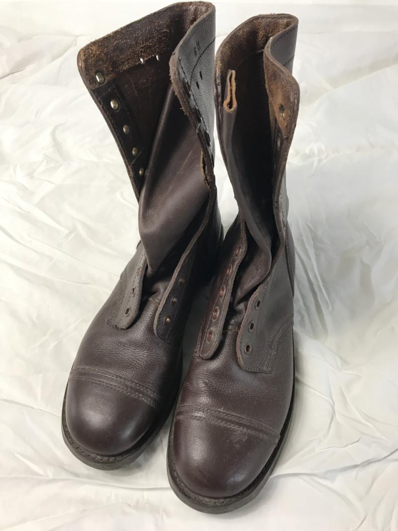 DUTCH PARATROOPER BROWN JUMP BOOTS