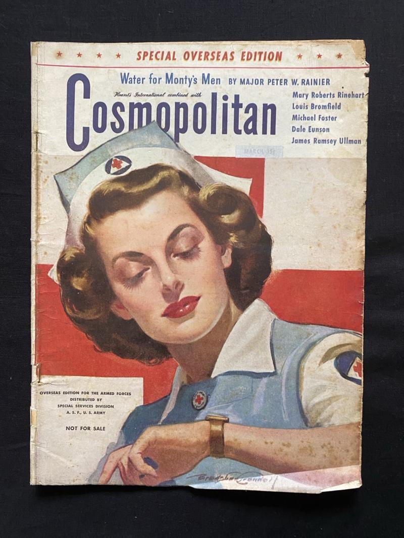 WW2 1944 DATED COSMOPOLITAN MAGAZINE