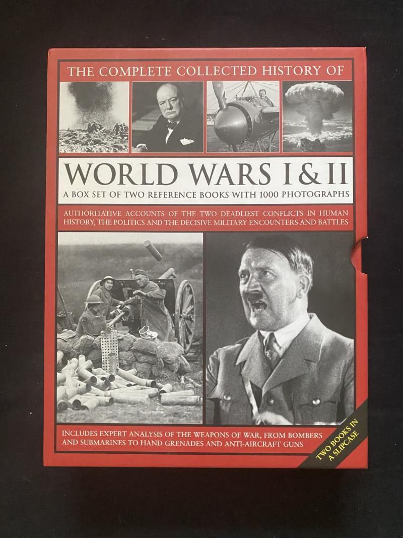 THE COMPLETE COLLECTED HISTORY OF WORLD WARS I&II (HARD COVER)