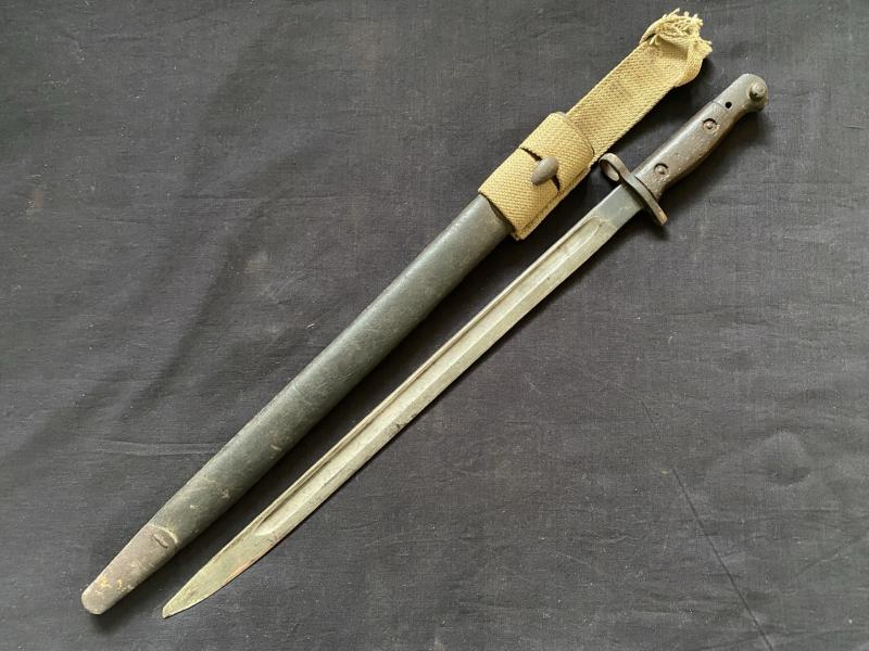 WW1 1907 PATTERN 1915 DATED SANDERSON SMLE BAYONET