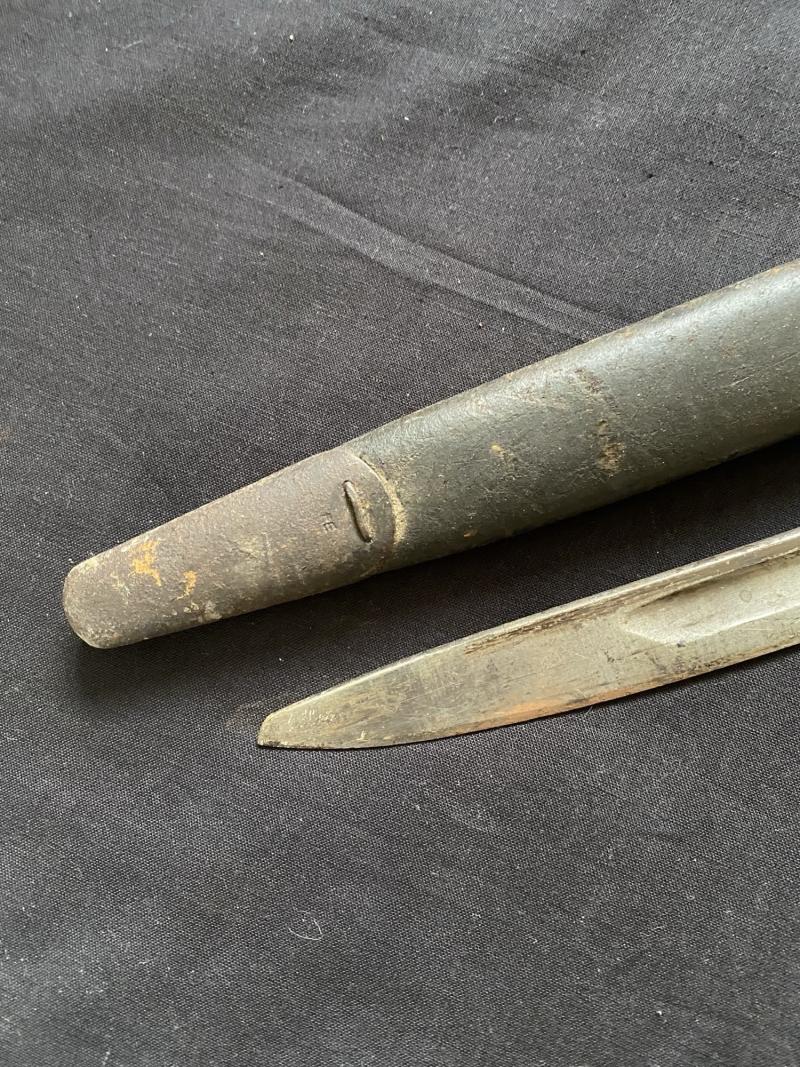 WW1 1907 PATTERN 1915 DATED SANDERSON SMLE BAYONET