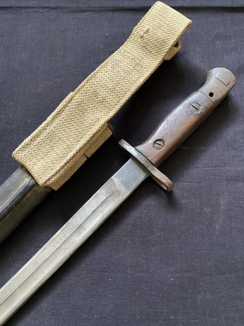 WW1 1907 PATTERN 1915 DATED SANDERSON SMLE BAYONET
