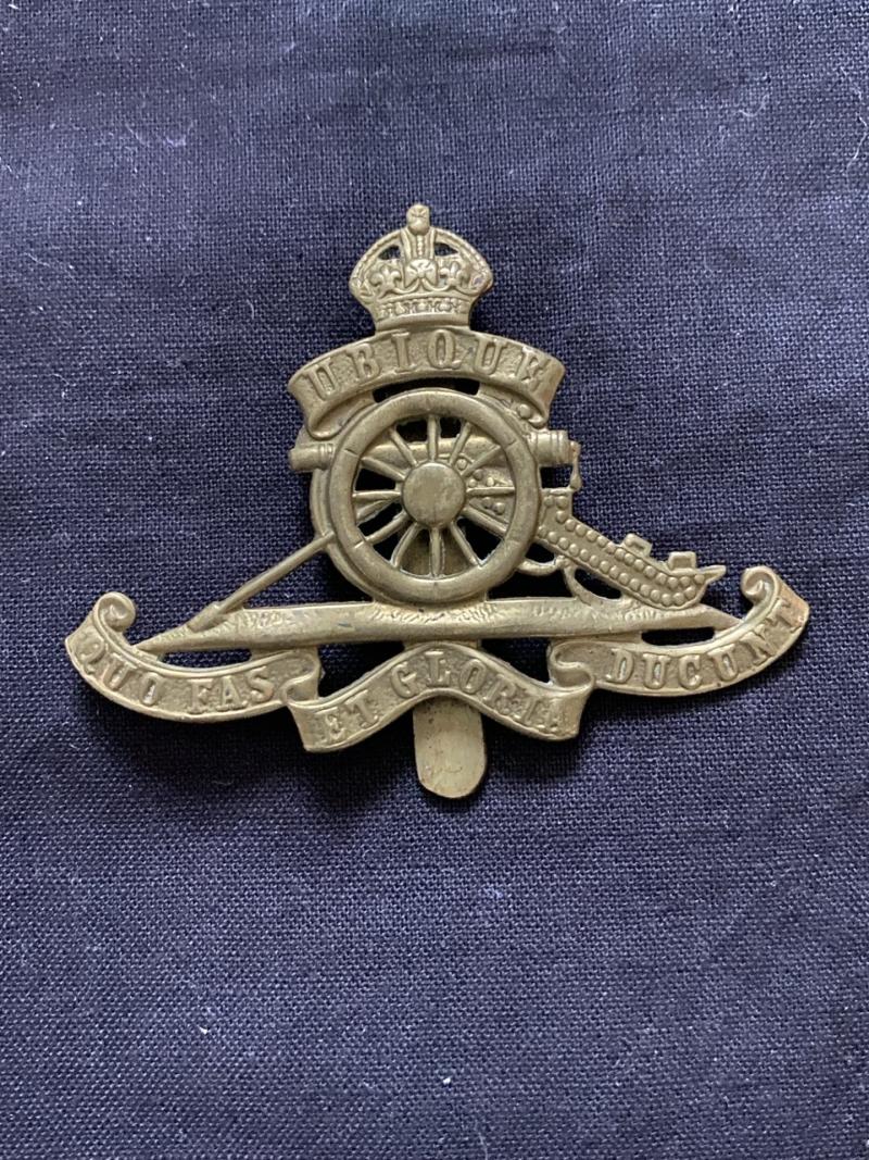 ROYAL ARTILLERY CAP BADGE