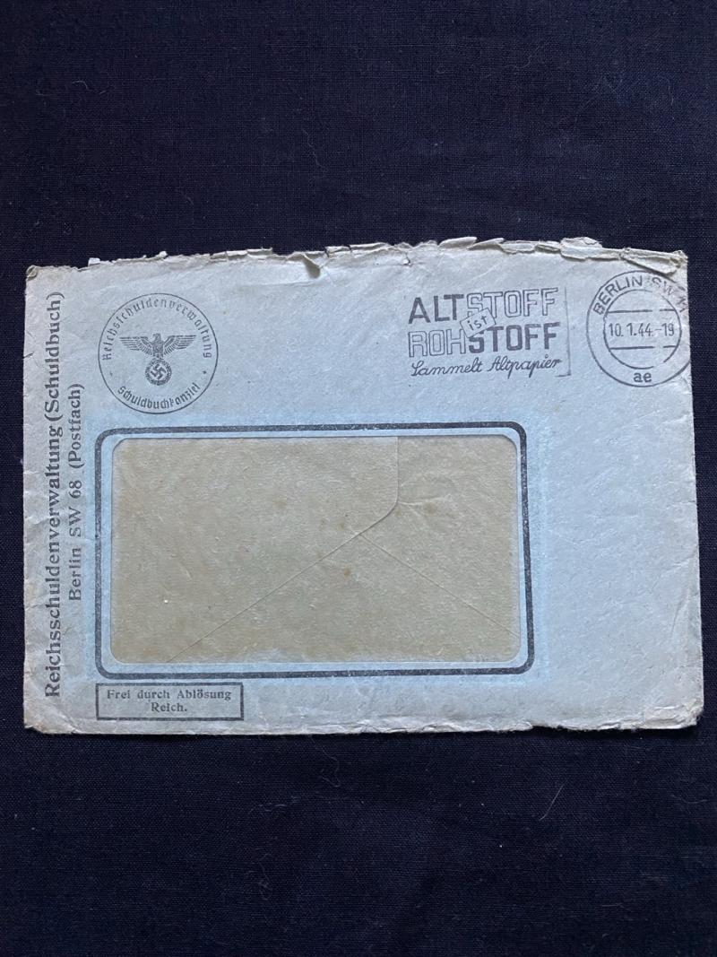 WW2 GERMAN ENVELOPE