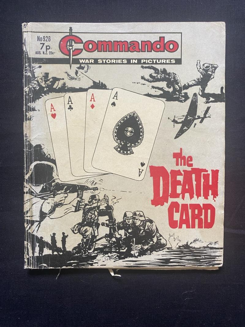 COMMANDO THE DEATH CARD MAGAZINE