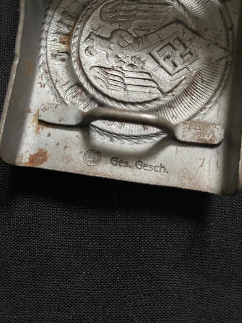 REPRODUCTION WW2 GERMAN HITLER YOUTH BELT BUCKLE