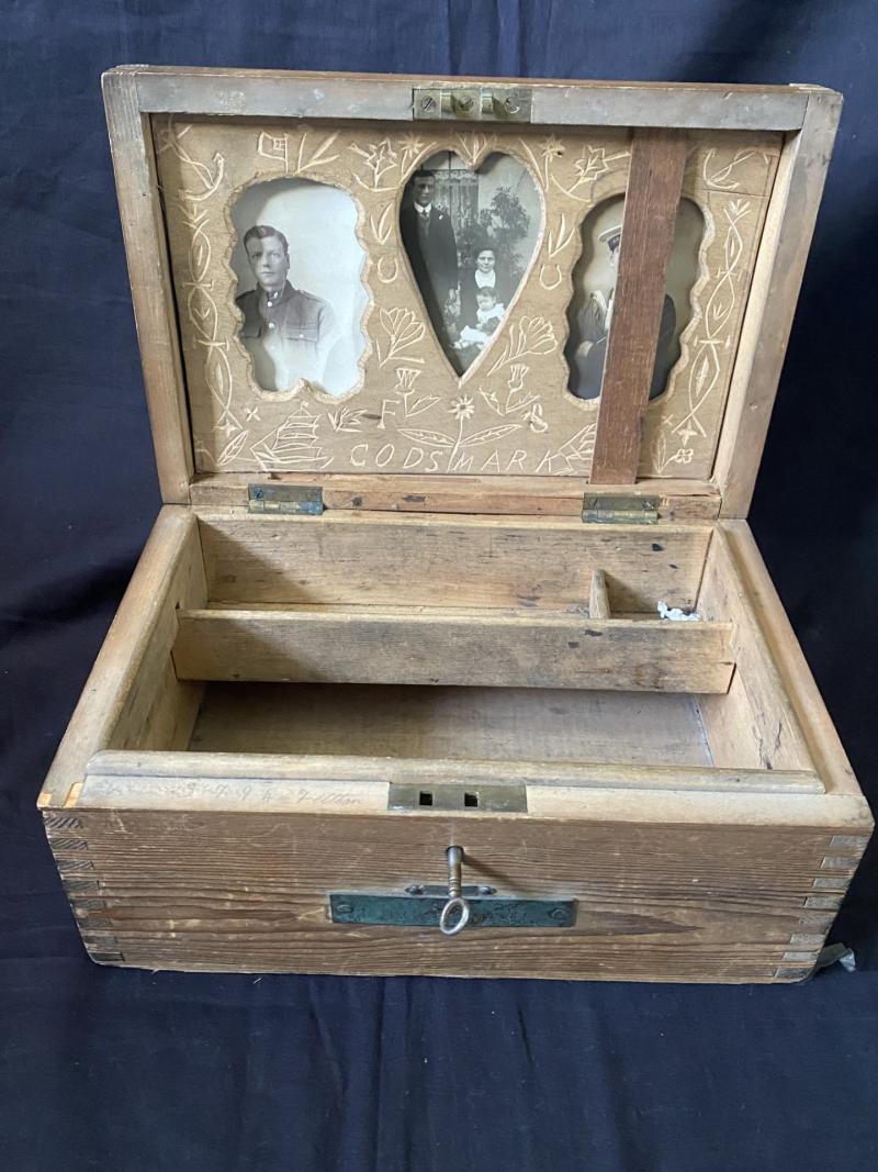FRAMED WOODEN BOX