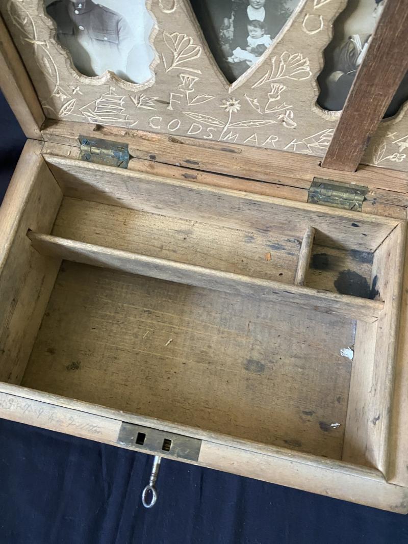 FRAMED WOODEN BOX
