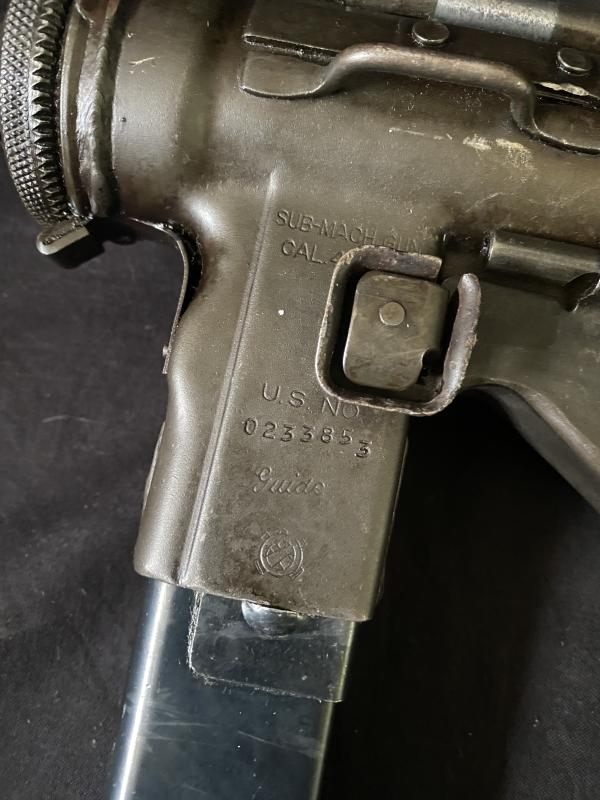 DEACTIVATED U.S M3 GREASE GUN (PRE EU/UK DEACTIVATION)