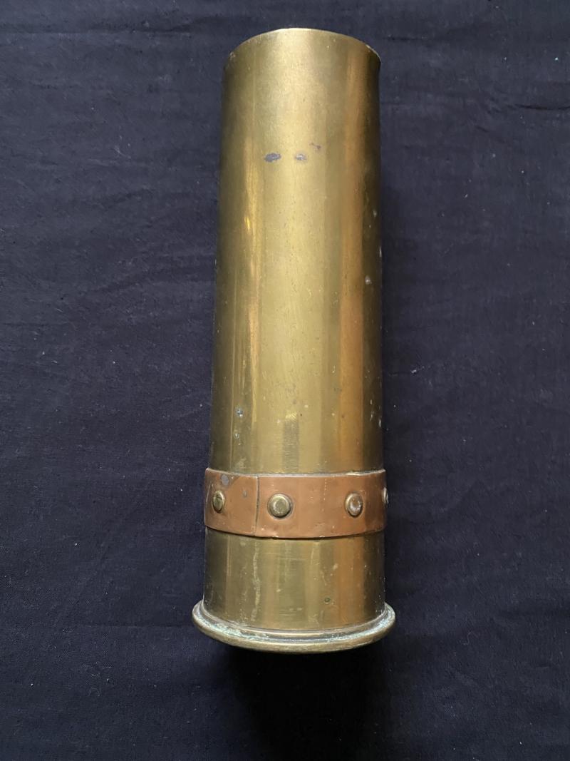 WW1 6PR SHELL CASE (INERT)