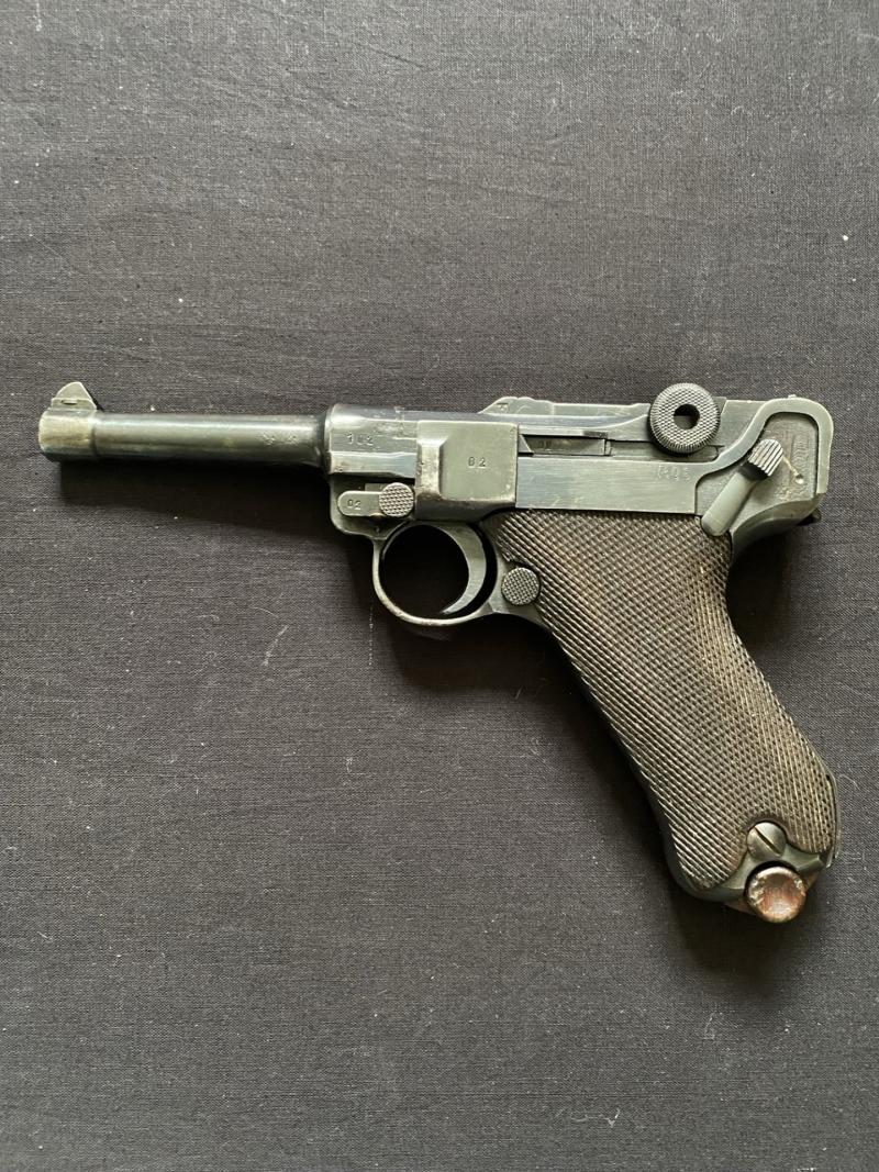 DEACTIVATED WW2 GERMAN P08 LUGER (NEW EU DEACTIVATION)
