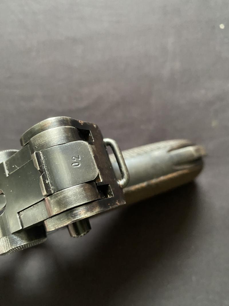 DEACTIVATED WW2 GERMAN P08 LUGER (NEW EU DEACTIVATION)