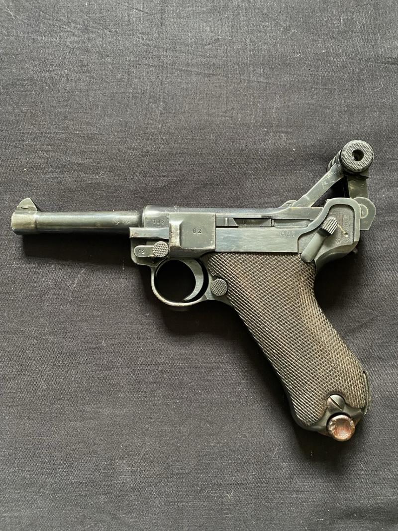 DEACTIVATED WW2 GERMAN P08 LUGER (NEW EU DEACTIVATION)