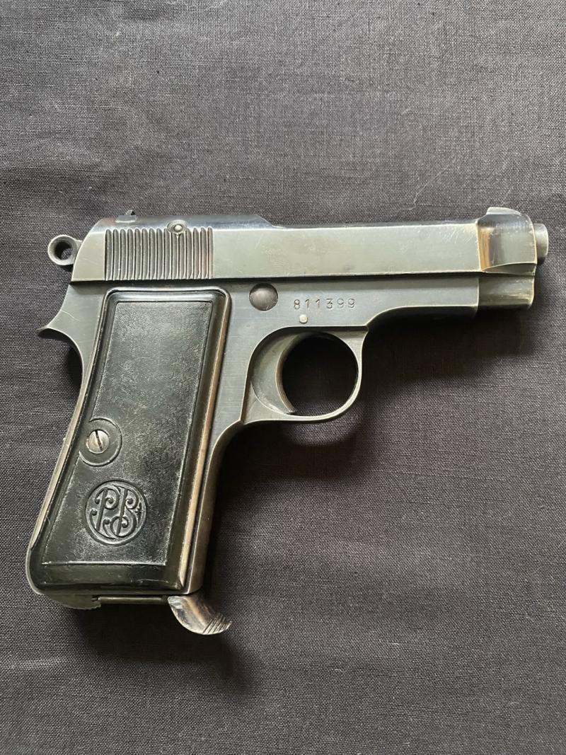 DEACTIVATED BERETTA MODEL 34 7.65 PISTOL (UK DEACTIVATION)