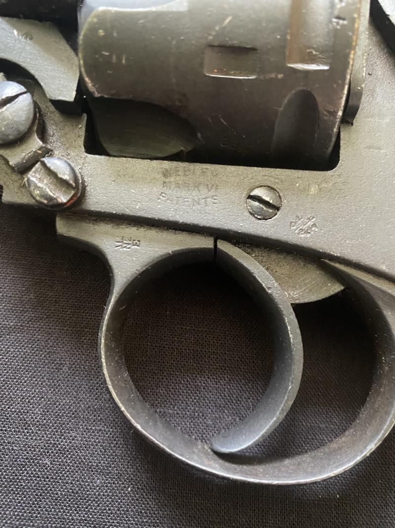 DEACTIVATED WEBLEY MK.VI .455 REVOLVER (MATCHING NUMBERS) (PRE EU/UK DEACTIVATION)