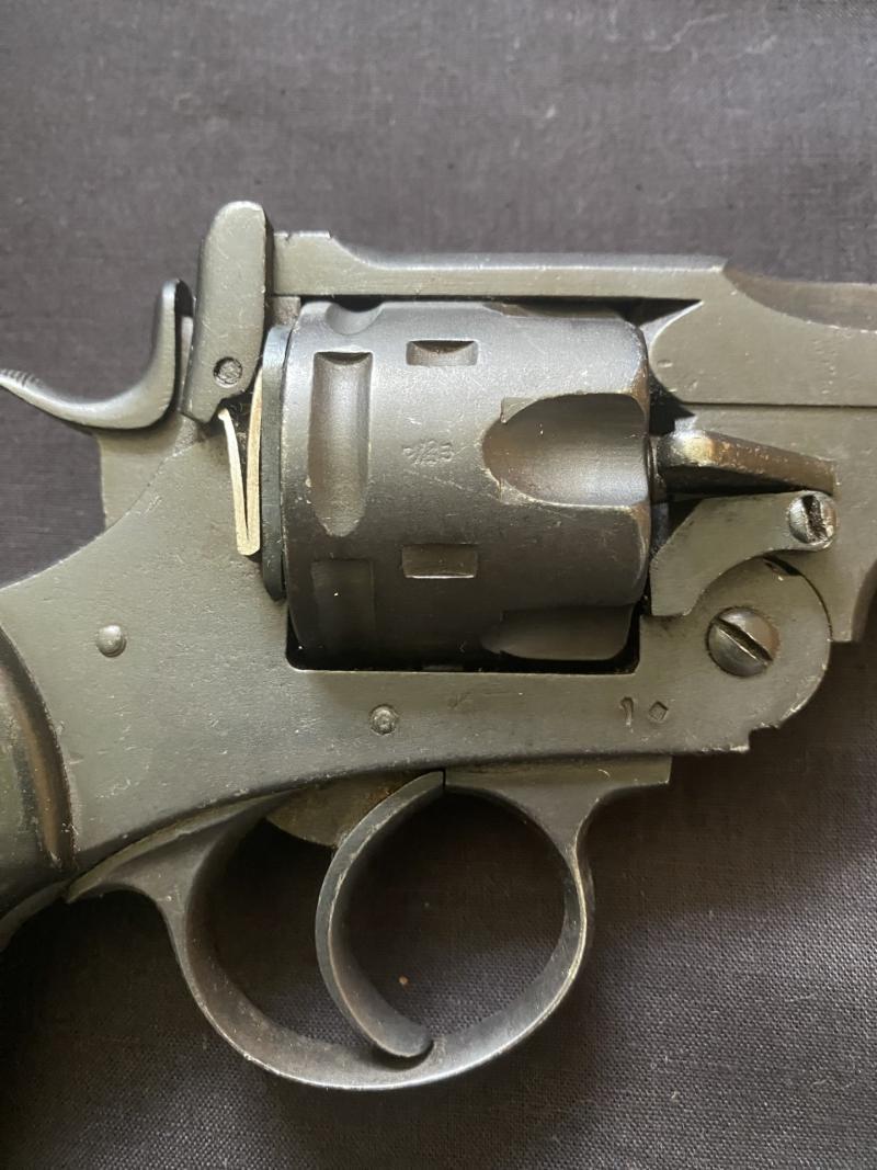 DEACTIVATED WEBLEY MK.VI .455 REVOLVER (MATCHING NUMBERS) (PRE EU/UK DEACTIVATION)