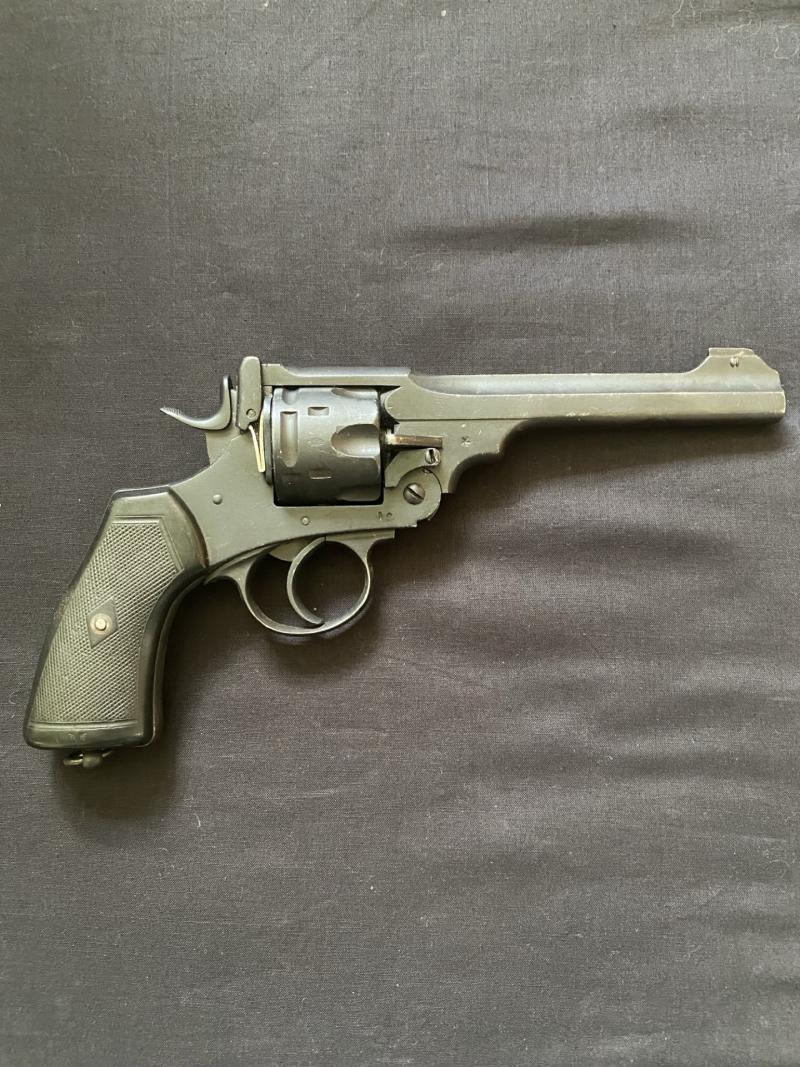 DEACTIVATED WEBLEY MK.VI .455 REVOLVER (MATCHING NUMBERS) (PRE EU/UK DEACTIVATION)