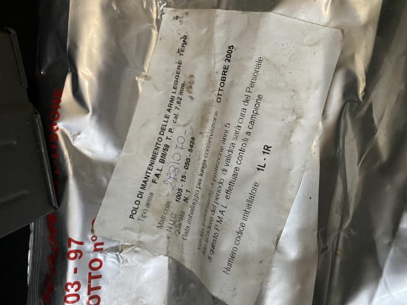 DEACTIVATED BM59 PARA RIFLE (NEW EU DEACTIVATION)