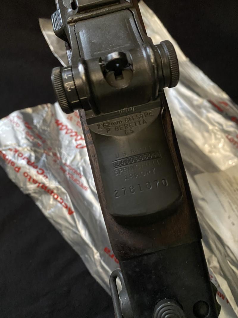 DEACTIVATED BM59 PARA RIFLE (NEW EU DEACTIVATION)