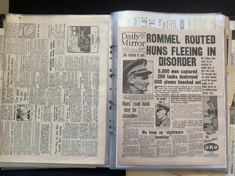 ASSORTED LOT OF 20+ WW2/POST WAR NEWSPAPERS