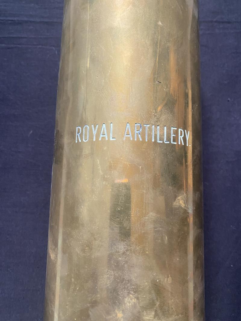 BRITISH 1967 DATED 105MM M14 PRESENTATION SHELL (INERT)