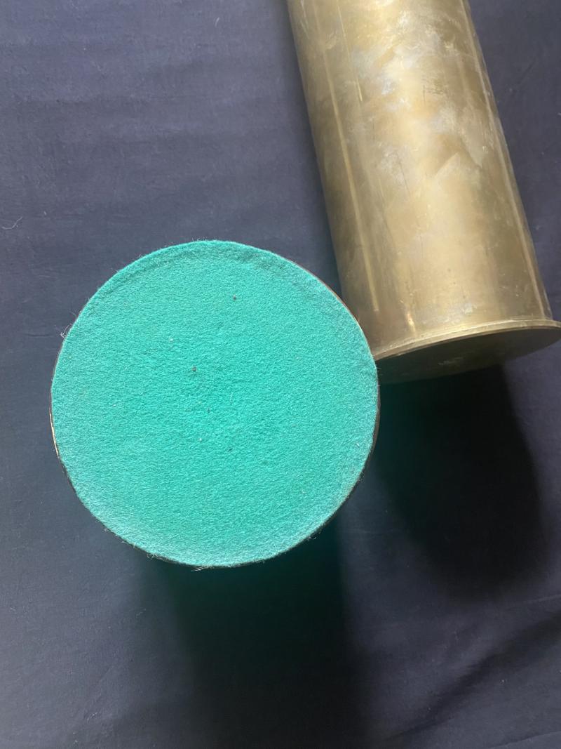 BRITISH 1967 DATED 105MM M14 PRESENTATION SHELL (INERT)