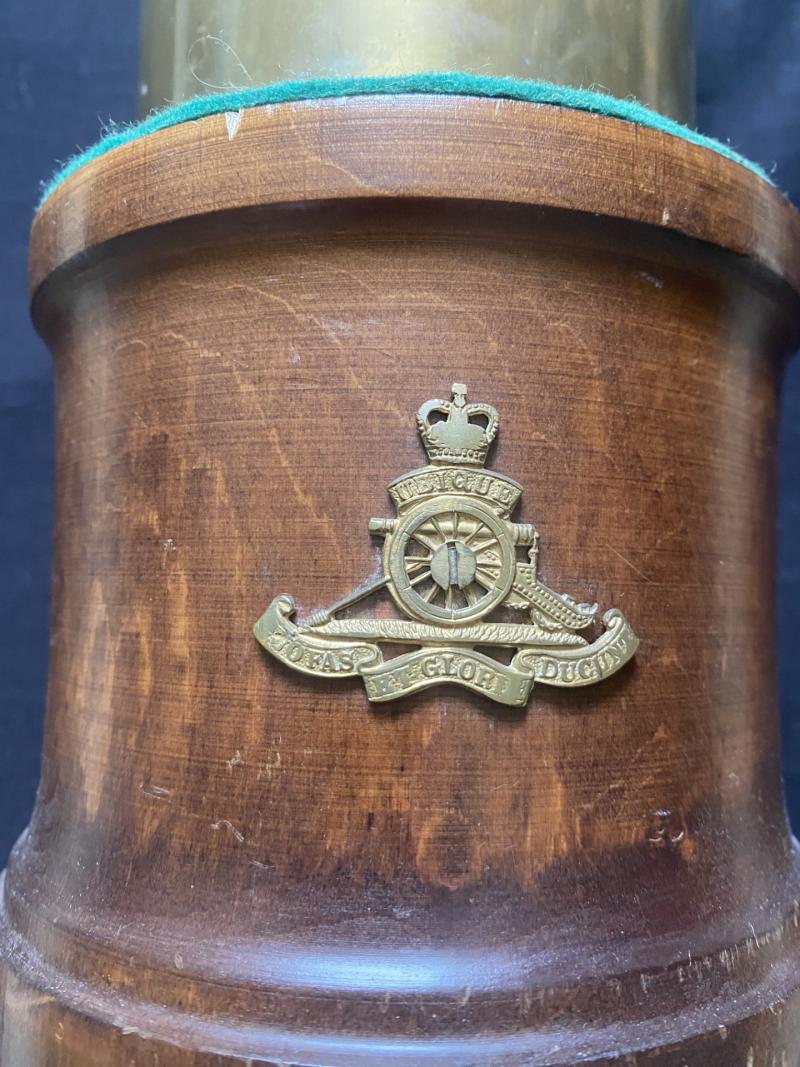 BRITISH 1967 DATED 105MM M14 PRESENTATION SHELL (INERT)