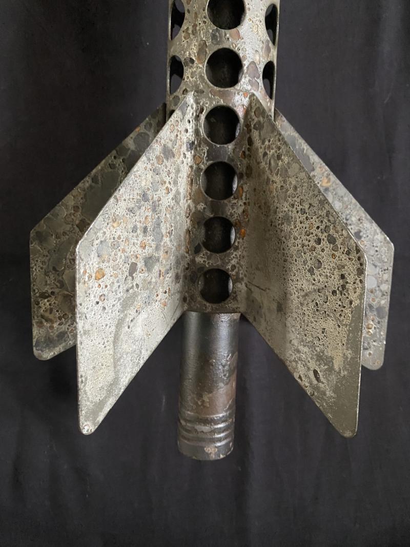 WW2 GERMAN 3.7CM STIELGRANATE 41 FOR THE 3.7CM PAK CANNON.