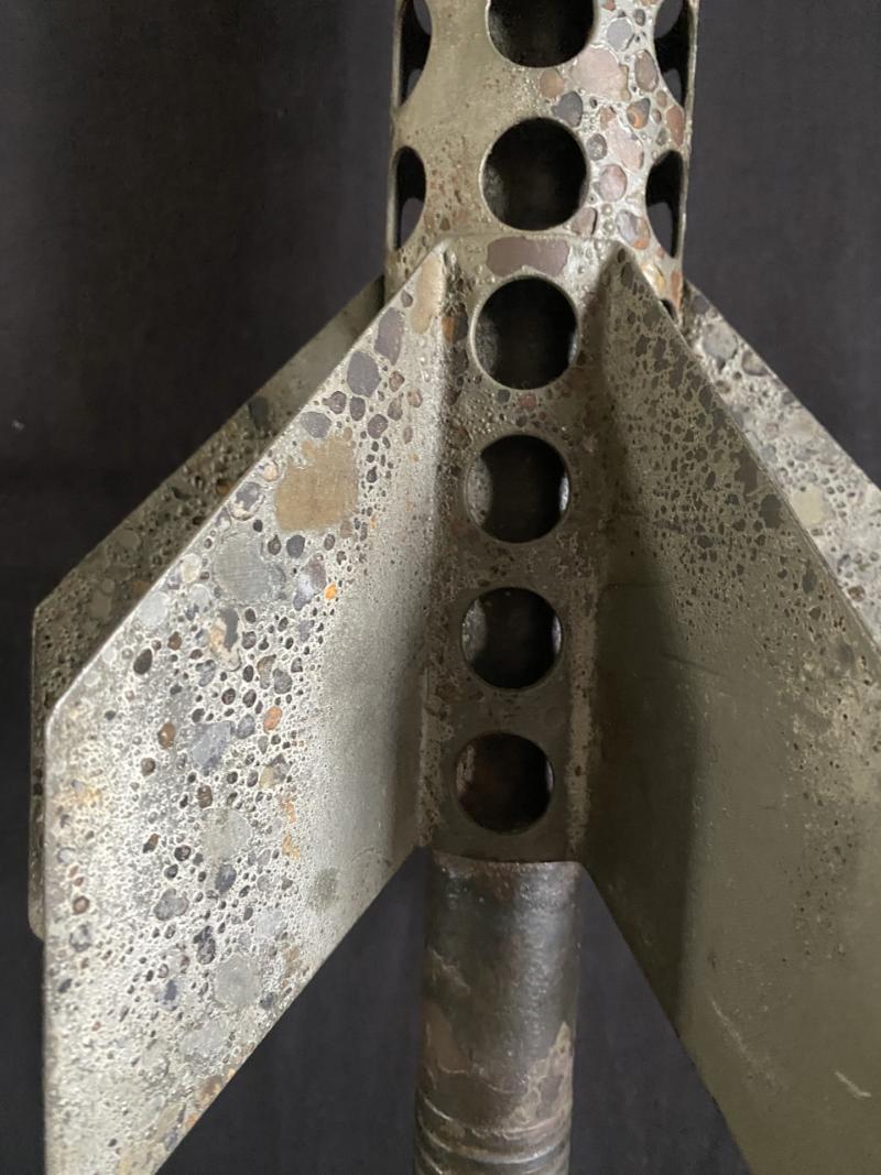 WW2 GERMAN 3.7CM STIELGRANATE 41 FOR THE 3.7CM PAK CANNON.