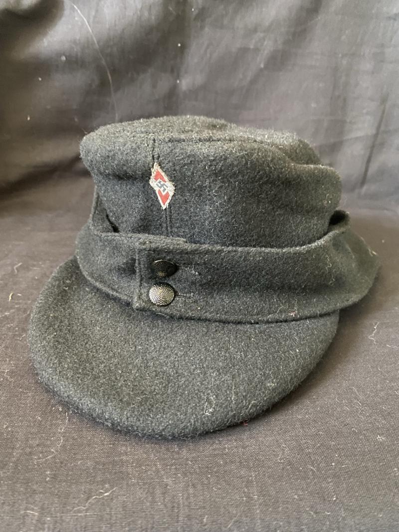WW2 GERMAN HITLER YOUTH SKI CAP