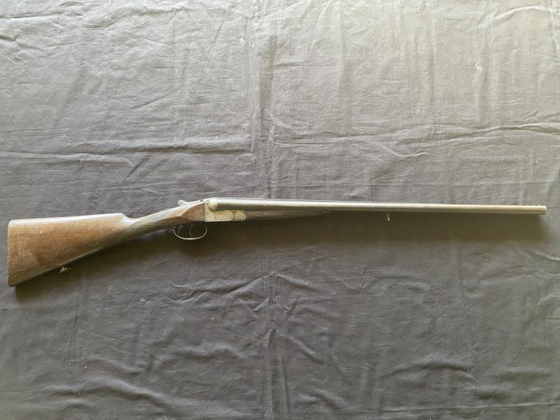 (WAS £275) DEACTIVATED BELGIAN 16G DOUBLE BARREL SHOTGUN (NEW EU DEACTIVATION)