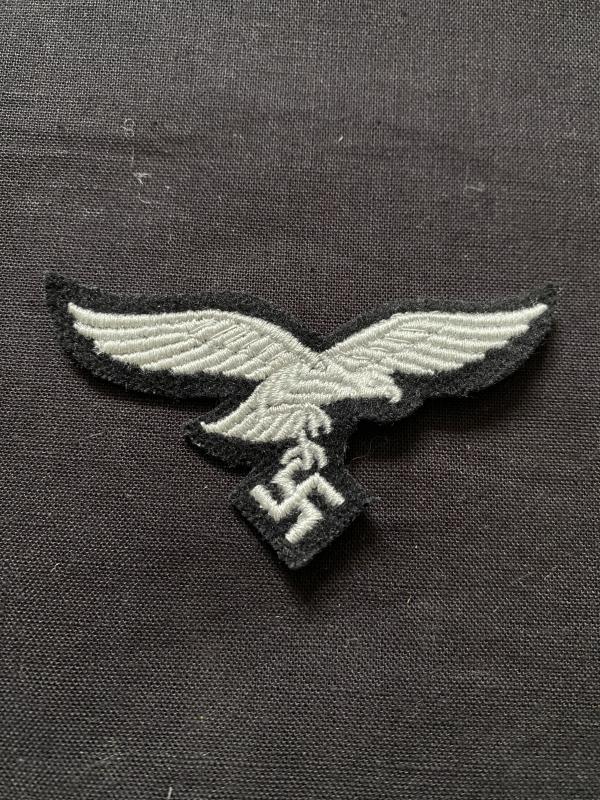 (WAS £110) WW2 GERMAN LUFTWAFFE HERMANN GORING FALLSCHIRM-PANZER DIVISION CAP EAGLE
