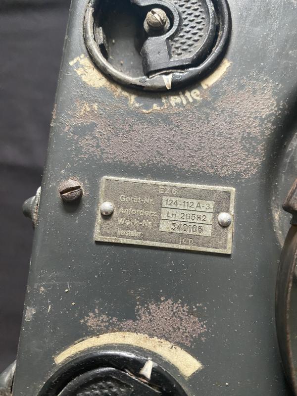 WW2 GERMAN LUFTWAFFE EZ6 RADIO DIRECTION FINDER