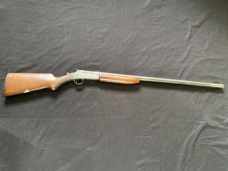 DEACTIVATED U.S. H&R 12B SINGLE BARREL SHOTGUN (NEW EU DEACTIVATION)