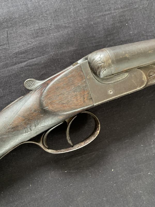 DEACTIVATED BELGIAN 12B DOUBLE BARREL SHOTGUN (NEW EU DEACTIVATION)