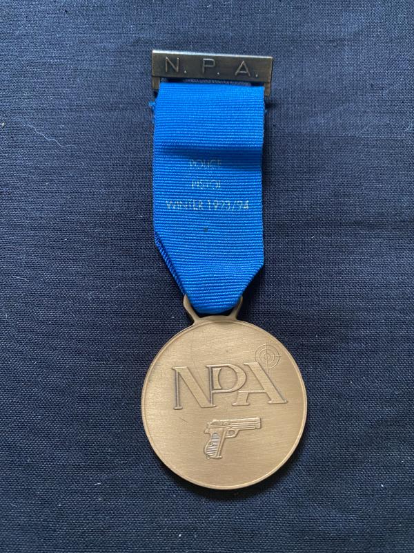 POLICE PISTOL WINNER MEDAL 1993/94