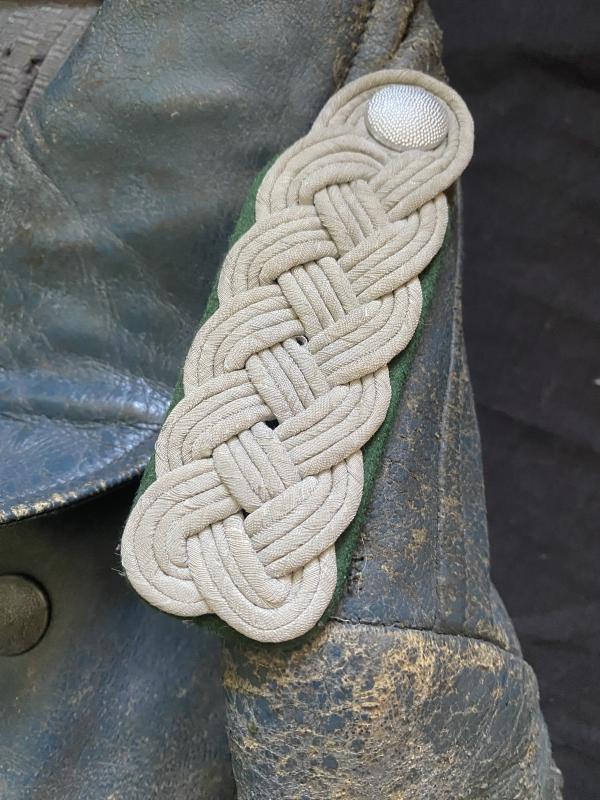 WW2 GERMAN LEATHER OFFICER'S COAT