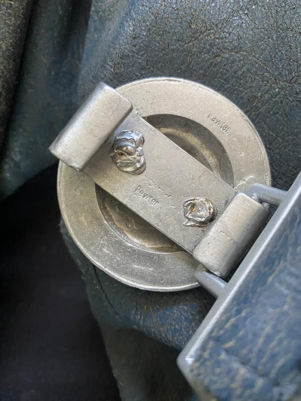 WW2 GERMAN LEATHER OFFICER'S COAT