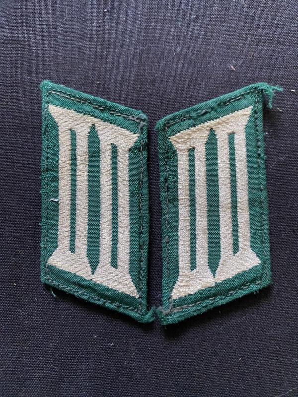 REPRODUCTION WW2 GERMAN COLLAR TABS