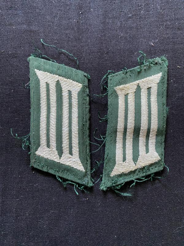 REPRODUCTION WW2 GERMAN COLLAR TABS
