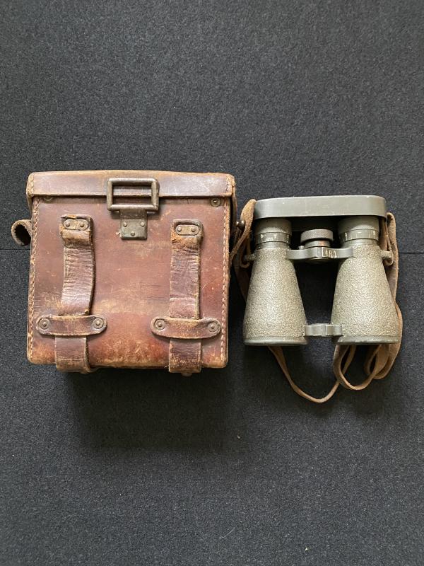 WW1 1917 DATED GERMAN CARL ZEISS JENA, FERNGLAS 08, MILITARY BINOCULARS