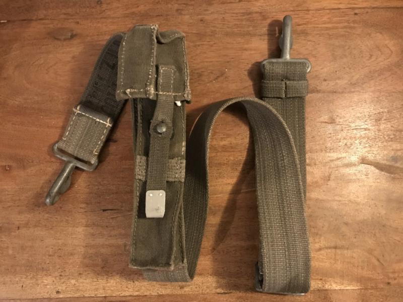 WW2 GERMAN MP34 SMG CANVAS SLING