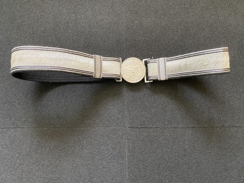 REPRODUCTION WW2 GERMAN SS ALLGEMEINE OFFICERS BROCADE BELT