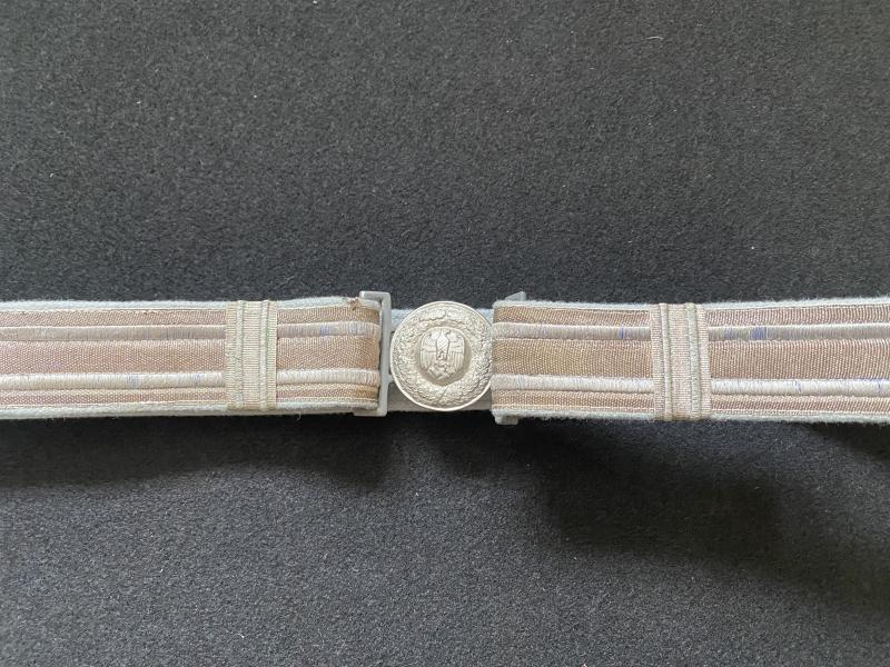 REPRODUCTION WW2 GERMAN ARMY OFFICERS BROCADE BELT