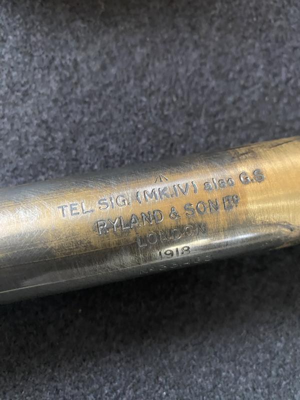 WW1 TELESCOPE SIG MK.IV