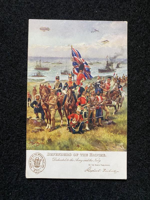 DEFENDERS OF THE EMPIRE POSTCARD